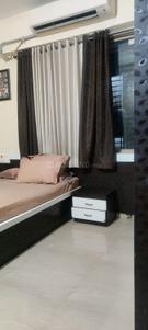 Bedroom Image of 1200 Sq.ft 2 BHK Apartment / Flat for rent in Krish Nisarg Dreams, Shilaj Ahmedabad for Rs. 30000