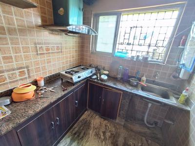 Kitchen Image of 1000 Sq.ft 3 BHK Apartment / Flat for sale in Keshtopur Kolkata for Rs. 4200000