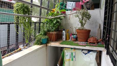 Balcony Image of 1000 Sq.ft 2 BHK Apartment / Flat for sale in Usmanpura Aurangabad for Rs. 6000000