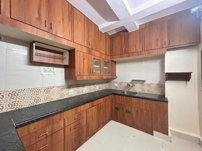 Kitchen Image of 1050 Sq.ft 2 BHK Builder Floor for rent in Indira Nagar Bengaluru for Rs. 45000