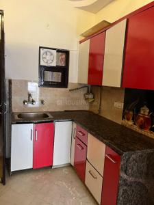 Kitchen Image of 550 Sq.ft 1 BHK Builder Floor for rent in Sector 7 Rohini New Delhi for Rs. 20000