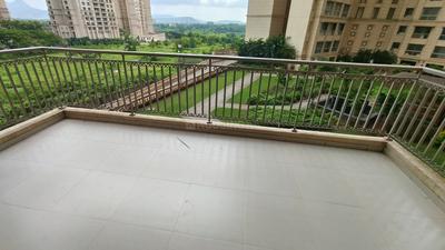 Balcony Image of 1800 Sq.ft 3 BHK Apartment / Flat for sale in Panvel Navi Mumbai for Rs. 28000000