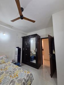 Bedroom Image of 550 Sq.ft 1 BHK Apartment / Flat for rent in Godrej Infinity, Mundhwa Pune for Rs. 29000