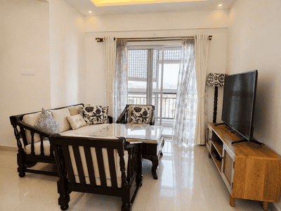 Living Room Image of 1076 Sq.ft 2 BHK Apartment / Flat for sale in Gunjur Palya Bengaluru for Rs. 12700000