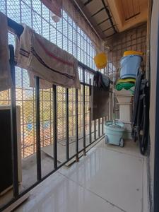 Balcony Image of 650 Sq.ft 1 BHK Apartment / Flat for sale in Kopar Khairane Navi Mumbai for Rs. 10000000
