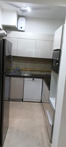 Kitchen Image of 1035 Sq.ft 2 BHK Apartment / Flat for rent in Godrej Woods, Sector 43 Noida for Rs. 50000