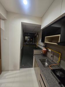 Kitchen Image of 1550 Sq.ft 3 BHK Apartment / Flat for rent in Dev Parijat, Vaishno Devi Circle Ahmedabad for Rs. 42000