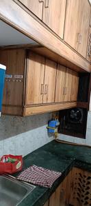 Kitchen Image of 650 Sq.ft 1 BHK Builder Floor for rent in  Ravi Apartment, Vaishali Ghaziabad for Rs. 18000