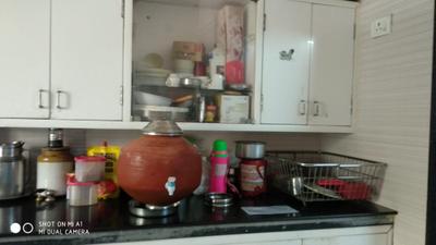 Kitchen Image of 1350 Sq.ft 2 BHK Apartment / Flat for rent in Pramukh Oracle, Chala Vapi for Rs. 13000