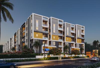 Image of 1110 Sq.ft 2 BHK Apartment / Flat for sale in Shamirpet, Hyderabad for Rs. 2800000