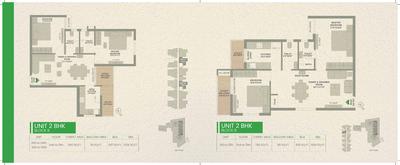 Image of 1100 Sq.ft 3 BHK Apartment / Flat for sale in Mahadev Greens, Bidyadharpur, Cuttack for Rs. 8900000