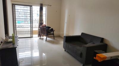 Living Room Image of 620 Sq.ft 1 BHK Apartment / Flat for rent in Skyi Songbirds , Bhugaon Pune for Rs. 22000