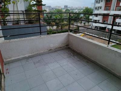 Balcony Image of 610 Sq.ft 1 BHK Apartment / Flat for rent in Charholi Kurd Pune for Rs. 10000