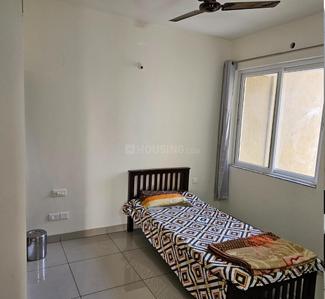 Bedroom Image of 1114 Sq.ft 2 BHK Apartment / Flat for rent in Bhartiya Nikoo Homes Phase 2, Thanisandra Bengaluru for Rs. 37500