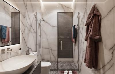 Bathroom Image of 750 Sq.ft 1 BHK Apartment / Flat for sale in Dream Meadows, Kharghar Navi Mumbai for Rs. 5200000