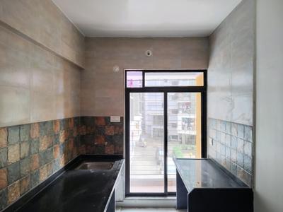 Kitchen Image of 545 Sq.ft 1 BHK Apartment / Flat for rent in Kasarvadavali Thane for Rs. 18999