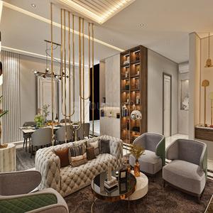 Hall Image of 1540 Sq.ft 3 BHK Apartment / Flat for sale in Samanvay Atlantica, Vaishali Nagar Extension Jaipur for Rs. 9288000
