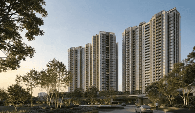 Image of 1400 Sq.ft 2 BHK Apartment / Flat for sale in Tata Orbis Phase 1, Ghansoli, Navi Mumbai for Rs. 19500000