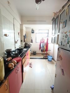 Kitchen Image of 1450 Sq.ft 3 BHK Apartment / Flat for rent in Olive Shallots CHS, Sanpada Navi Mumbai for Rs. 70000