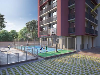 Image of 1503 Sq.ft 3 BHK Apartment / Flat for rent in Ratnamani Trident Elanzza, Vaishno Devi Circle, Ahmedabad for Rs. 22000