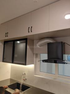 Kitchen Image of 750 Sq.ft 2 BHK Apartment / Flat for rent in Ramky One Karnival, Electronic City Bengaluru for Rs. 35000