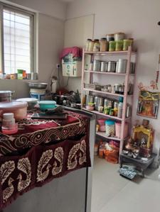 Kitchen Image of 503 Sq.ft 1 BHK Builder Floor for sale in Shiv Krupa Housing Society, Chikhali Pune for Rs. 3200000