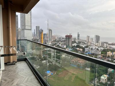 Balcony Image of 1700 Sq.ft 3 BHK Apartment / Flat for sale in Vraj Tiara, Worli Mumbai for Rs. 150000000