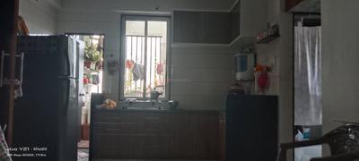Kitchen Image of 550 Sq.ft 2 BHK Apartment / Flat for sale in Navkar Parishram, Bhakti Nagar Rajkot for Rs. 3000000