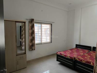 Bedroom Image of 600 Sq.ft 1 BHK Apartment / Flat for rent in Mahalakshmi Nagar Indore for Rs. 16000