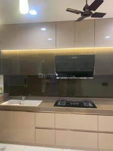 Kitchen Image of 1945 Sq.ft 3 BHK Apartment / Flat for sale in Orchid Exotica, Makarba Ahmedabad for Rs. 17500000