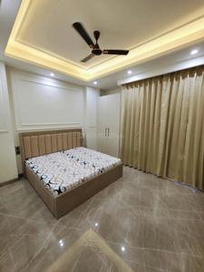 Bedroom Image of 500 Sq.ft 1 BHK Builder Floor for rent in Rajouri Garden New Delhi for Rs. 20000