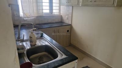 Kitchen Image of 500 Sq.ft 1 BHK Apartment / Flat for rent in Baashyaam Pinnacle Crest, Sholinganallur Chennai for Rs. 22000