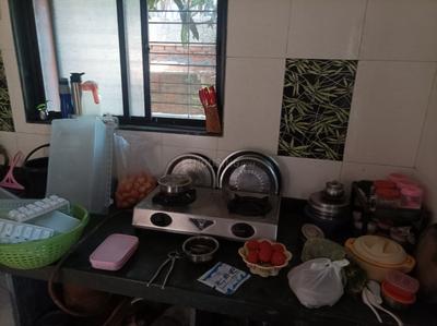 Kitchen Image of 955 Sq.ft 2 BHK Apartment / Flat for sale in Champa Nagri Nashik for Rs. 4300000