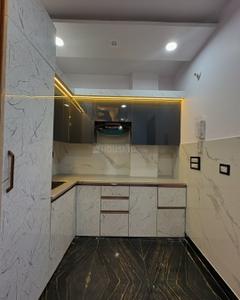 Kitchen Image of 900 Sq.ft 3 BHK Builder Floor for sale in Dwarka Mor New Delhi for Rs. 4800000