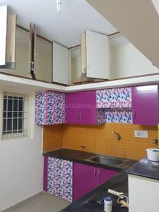 Kitchen Image of 900 Sq.ft 2 BHK Independent House for rent in Kasturi Nagar Bengaluru for Rs. 46000