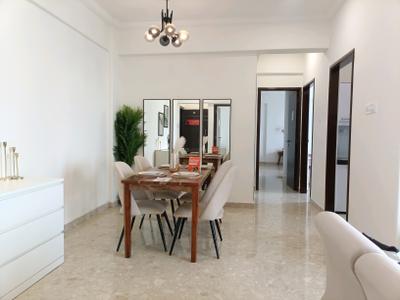 Dining Area Image of 1525 Sq.ft 3 BHK Apartment / Flat for sale in Satellite Tower, Goregaon East Mumbai for Rs. 41000000