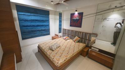 Bedroom Image of 750 Sq.ft 2 BHK Apartment / Flat for rent in Eklingji Radhe Skyline, Sanand Ahmedabad for Rs. 25000