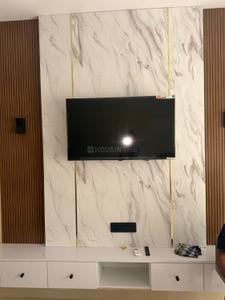 Living Room Image of 1375 Sq.ft 3 BHK Apartment / Flat for rent in Okas Residency, Sushant Golf City Lucknow for Rs. 37000