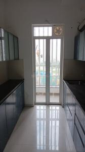 Kitchen Image of 1176 Sq.ft 3 BHK Apartment / Flat for rent in Runwal The Central Park, Chinchwad Pune for Rs. 46001
