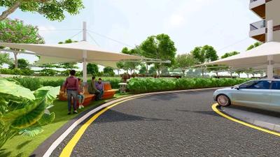 Floor Plan Image of 1381 Sq.ft 2 BHK Apartment / Flat for sale in Tatibandh Raipur for Rs. 5178750