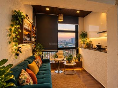 Balcony Image of 1100 Sq.ft 3 BHK Apartment / Flat for sale in Bhalchandra Upvan, Punawale Pune for Rs. 9800000