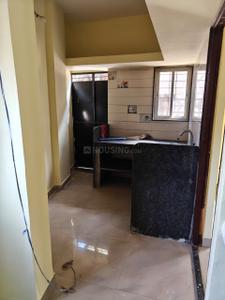 Kitchen Image of 1000 Sq.ft 1 BHK Independent House for rent in Maharshi Nagar Pune for Rs. 17000