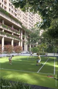 Image of 680 Sq.ft 1 BHK Apartment / Flat for rent in Rustomjee Urbania, Thane West, Thane for Rs. 27500