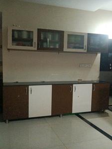 Kitchen Image of 1600 Sq.ft 3 BHK Apartment / Flat for rent in Shaligram Prime, South Bopal Ahmedabad for Rs. 51000
