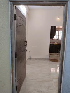 Main Entrance Image of 600 Sq.ft 1 BHK Apartment / Flat for rent in Kaggadasapura Bengaluru for Rs. 17000