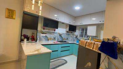 Kitchen Image of 1109 Sq.ft 2 BHK Apartment / Flat for rent in Vasavi Green Palm, Bommasandra Bengaluru for Rs. 25000