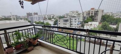 Balcony Image of 1672 Sq.ft 3 BHK Apartment / Flat for sale in Kamnath Bansari Apartment, Satellite Ahmedabad for Rs. 17000000