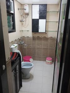 Bathroom Image of 600 Sq.ft 1 BHK Apartment / Flat for rent in Bhandup East Mumbai for Rs. 31000