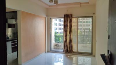Living Room Image of 630 Sq.ft 1 BHK Independent House for sale in Agarwal Lifestyle, Virar West Virar for Rs. 4400000