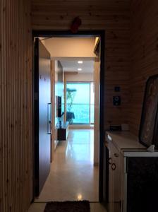 Kitchen Image of 850 Sq.ft 1 BHK Apartment / Flat for sale in Aurum Q Residences R2, Ghansoli Navi Mumbai for Rs. 12500000